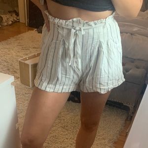 American eagle paper bag tie shorts